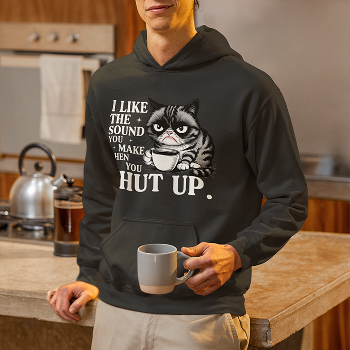"Grumpy Cat Coffee" Hoodie