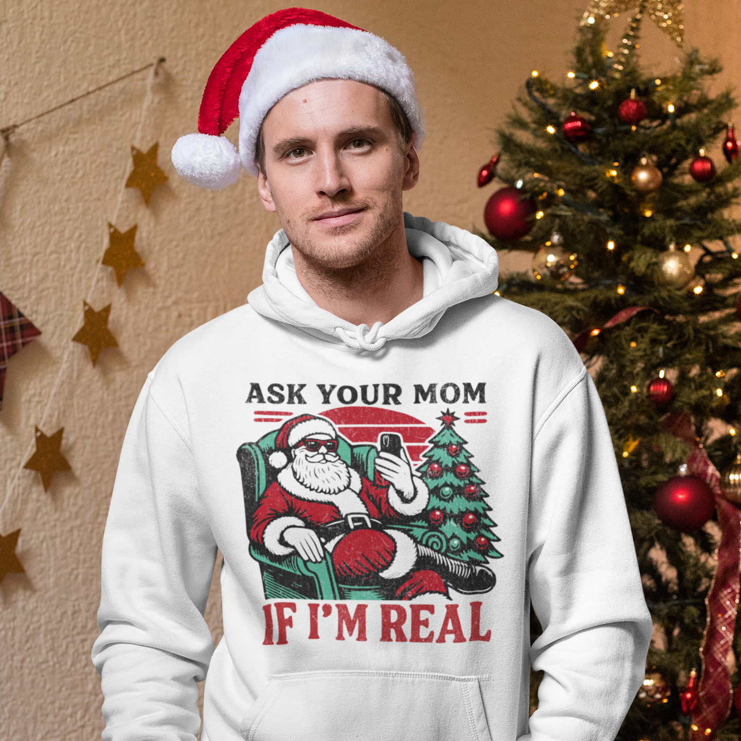 "Ask Your Mom If I’m Real" Hoodie