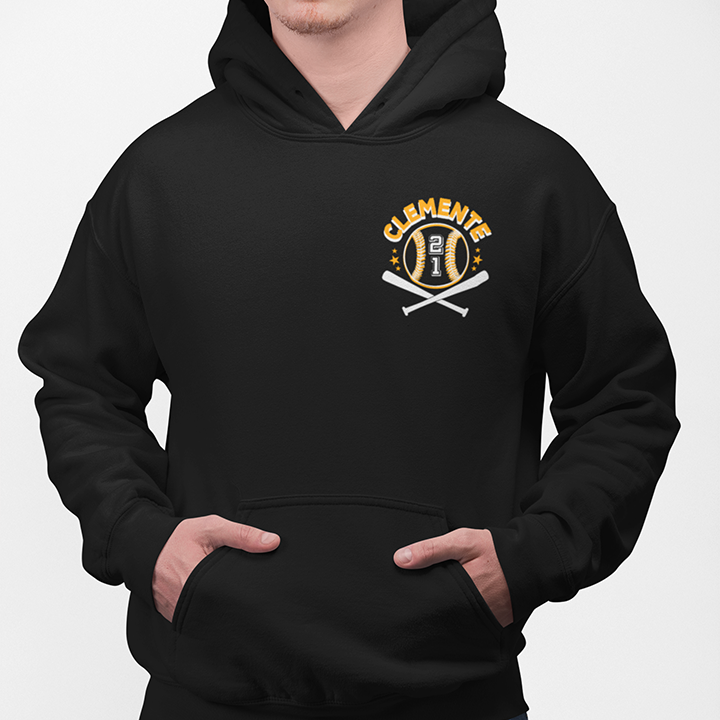 "Clemente #21 Tribute" Hoodie